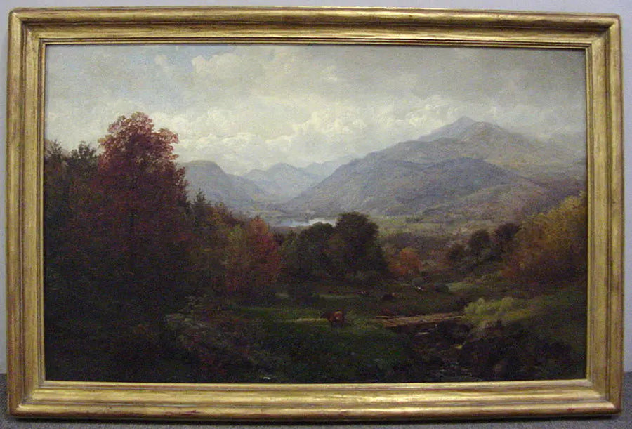 Vallée du Bouquet, montagne Adirondack - William Trost Richards
