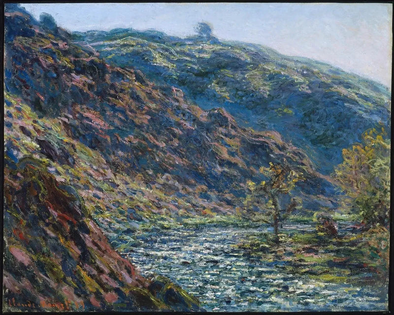 La Petite Creuse Valley W1230 - Claude Monet