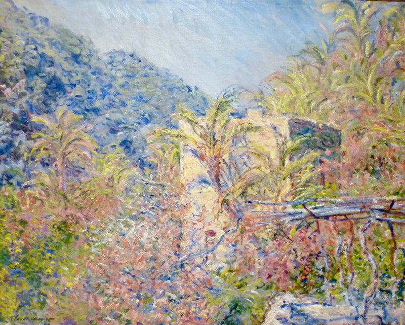 Valle del Sasso, effetto sole W862 - Claude Monet