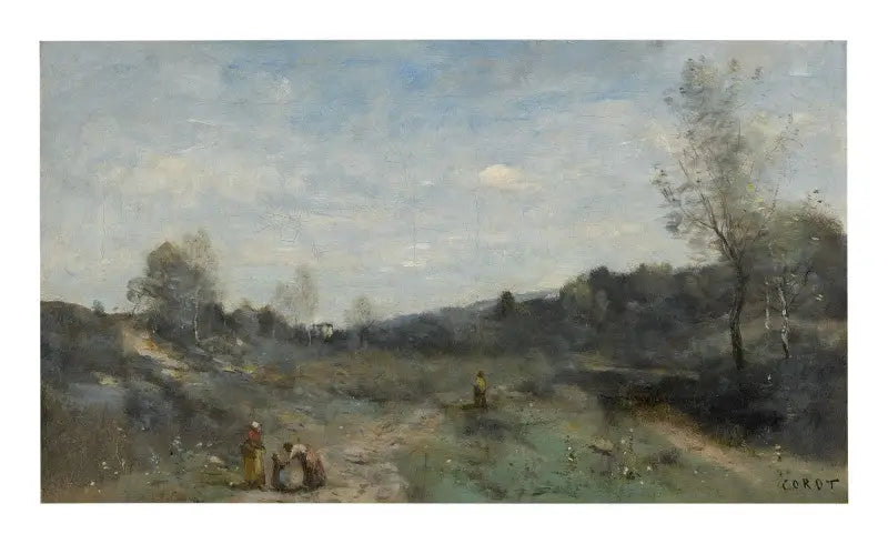 Vallées dégagées - Jean-Baptiste Camille Corot