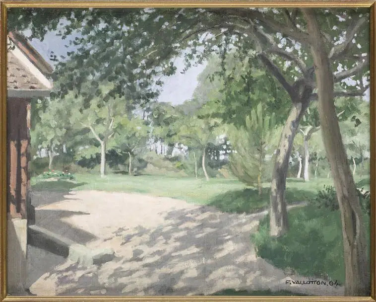 Varengeville, il giardino, la mattina - Félix Vallotton