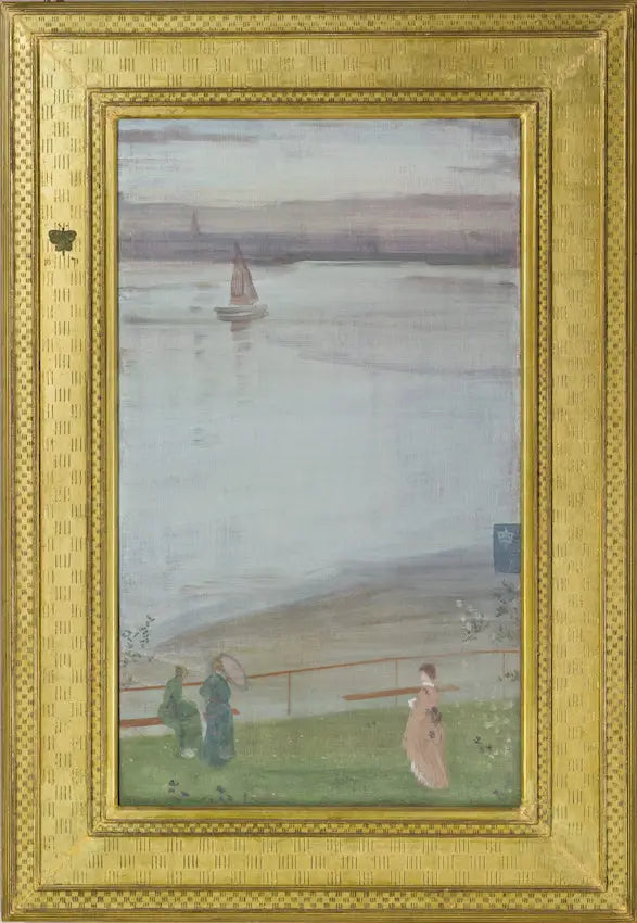 Variations en violet et vert - James Abbott McNeill Whistler image 1 reproduction d’œuvre d’art à l’huile