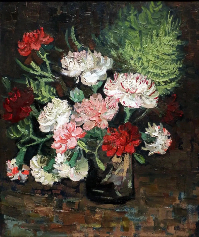 Vaso con garofani - Vincent van Gogh