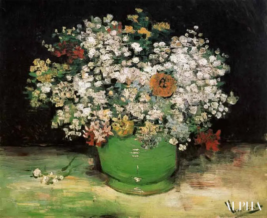 Vase avec des fleurs de champ - Van Gogh - Reproductions de tableaux et peintures haut de gamme