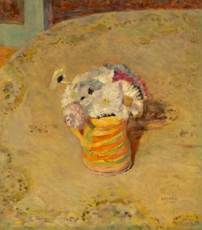 Vaso con fiori - Pierre Bonnard