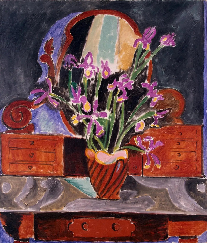Vaso di iris - Henri Matisse