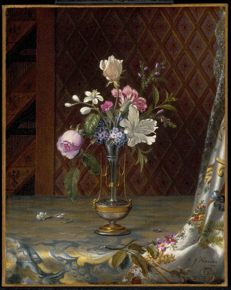 Vaso di fiori misti - Martin Johnson Heade