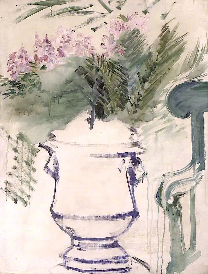 Vaso da giardino - Édouard Manet
