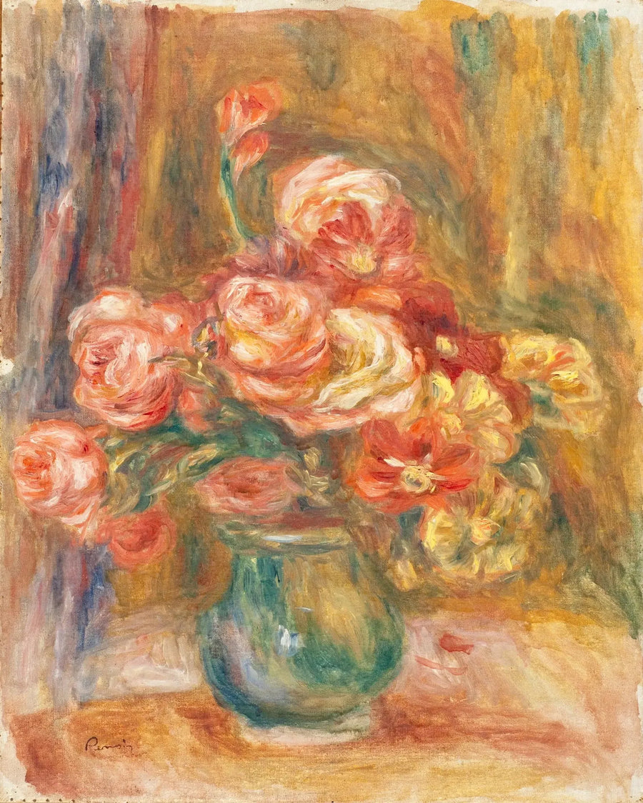 Vaso di rose - Pierre-Auguste Renoir
