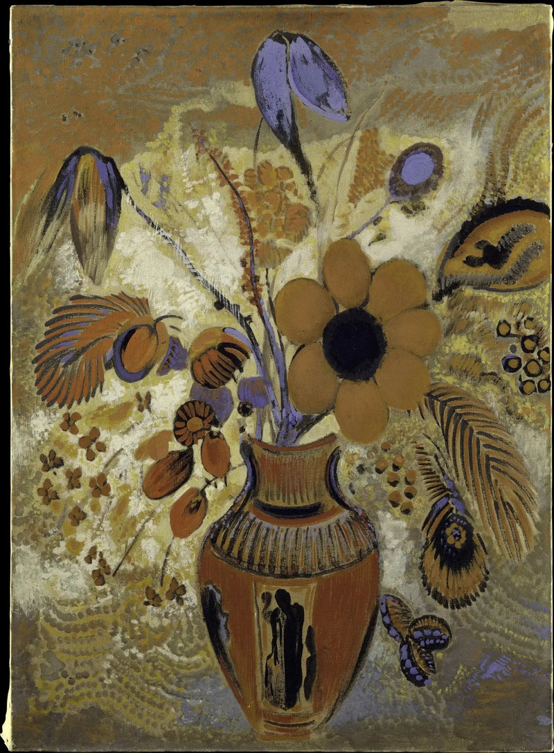 Vaso etrusco con fiori - Odilon Redon