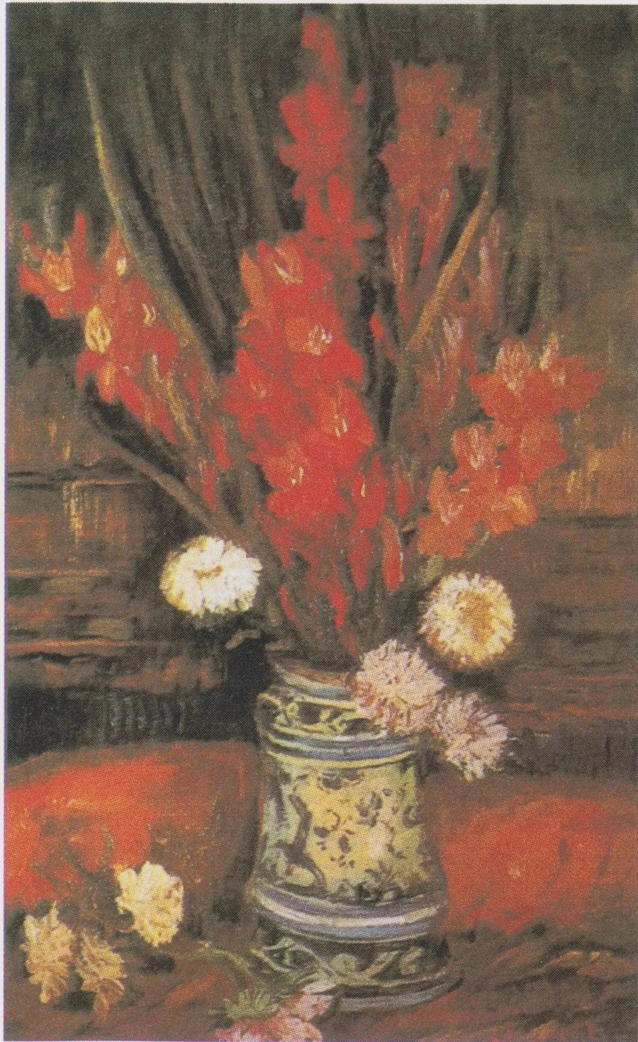 Vaso con gladioli rossi - Vincent van Gogh