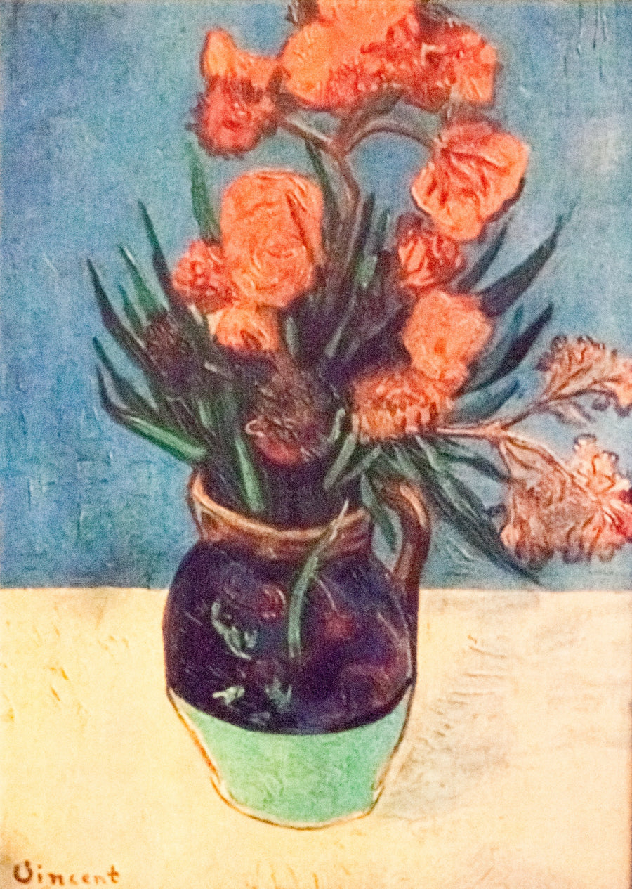 Vaso con alloro rosa - Vincent van Gogh