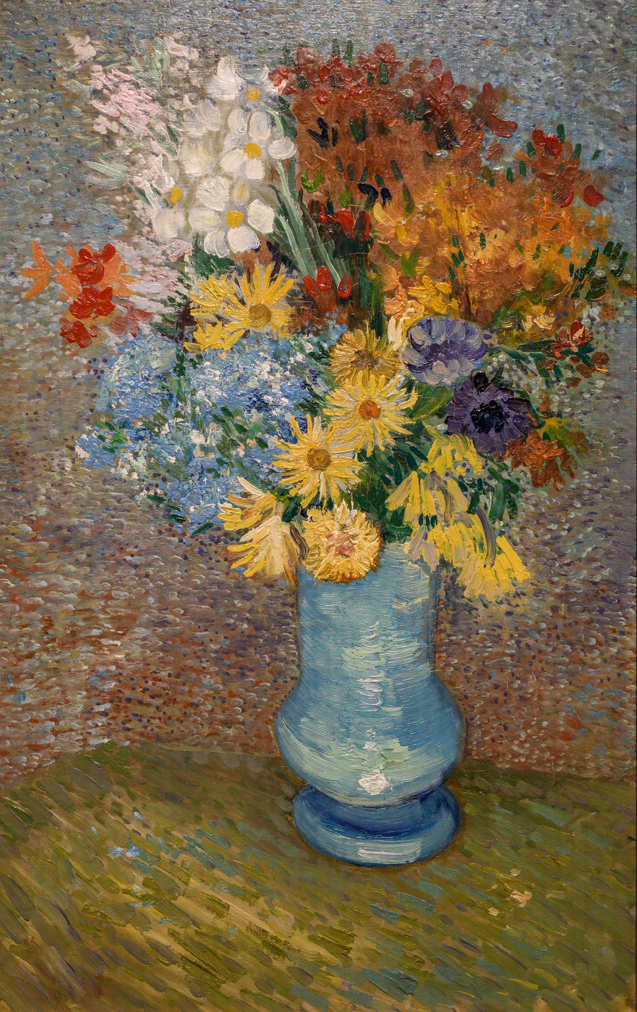 Vaso con margherite e anemoni - Vincent van Gogh