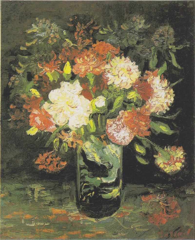 Vaso con garofani - Vincent van Gogh