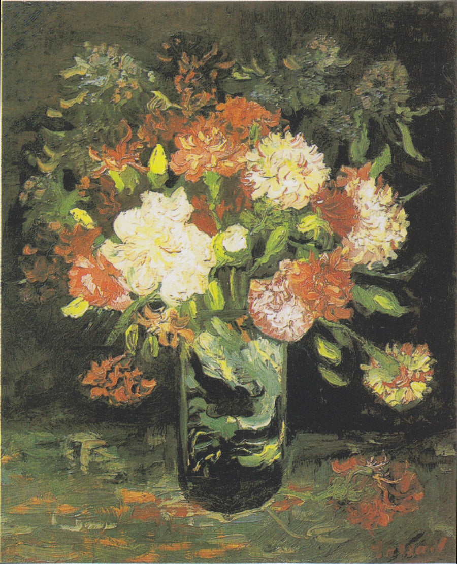 Vaso con garofani - Vincent van Gogh