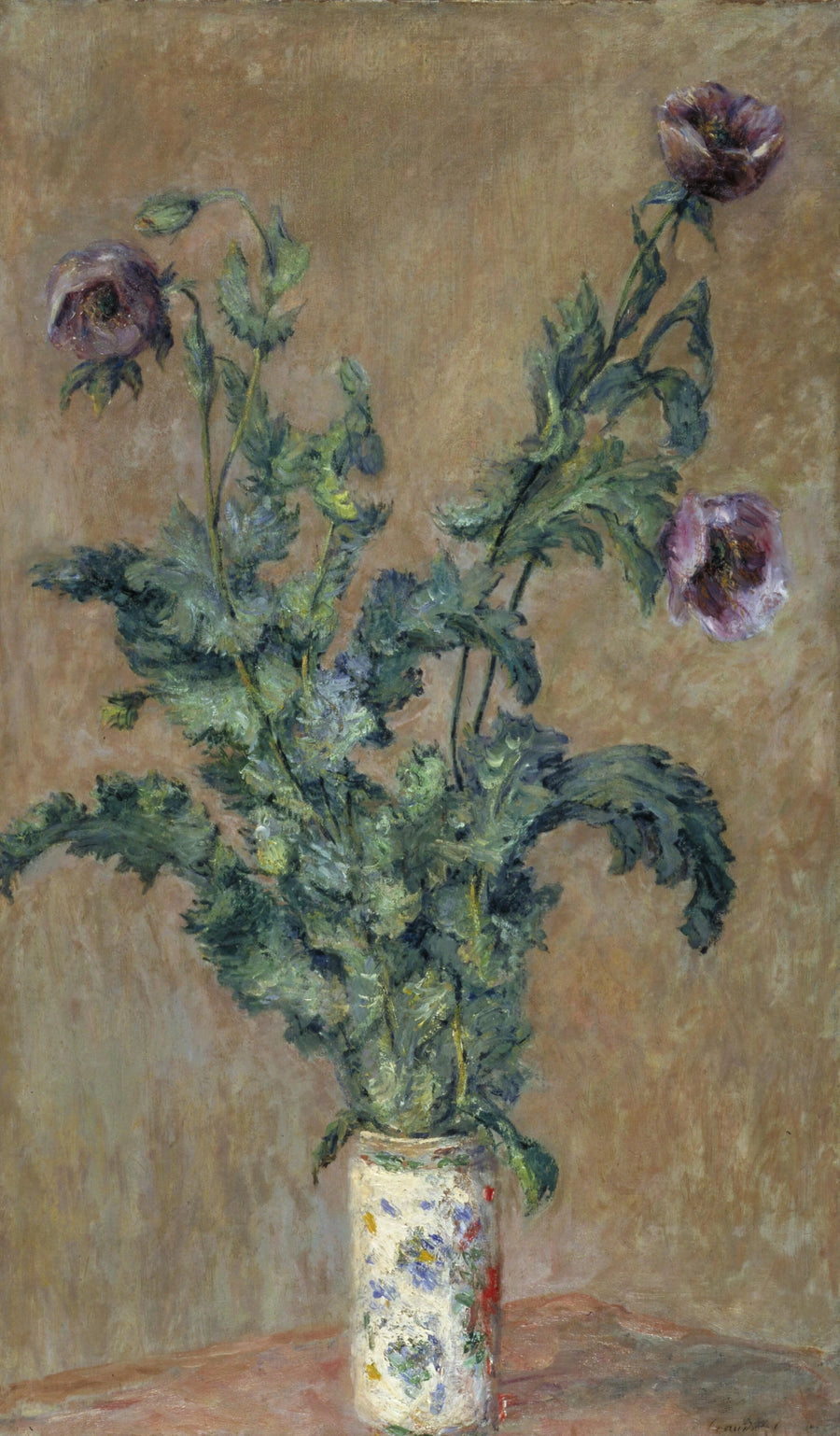Vaso di papavero W848 - Claude Monet