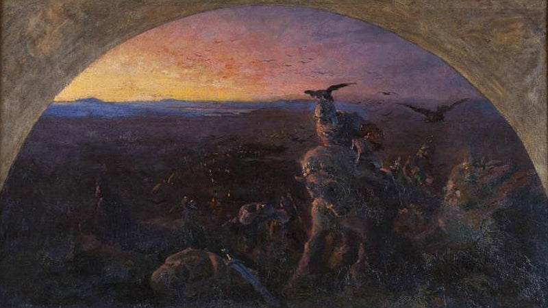 Vecher bogatyrstva kievskogo - Nicolas Roerich