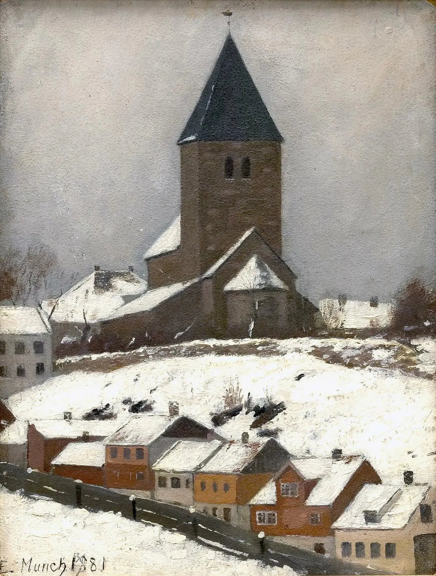 Veglia Chiesa di Aker - Edvard Munch