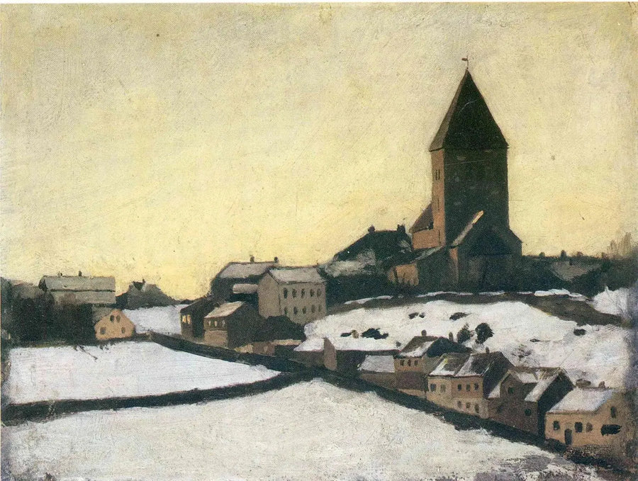 Veglia Chiesa di Aker - Edvard Munch