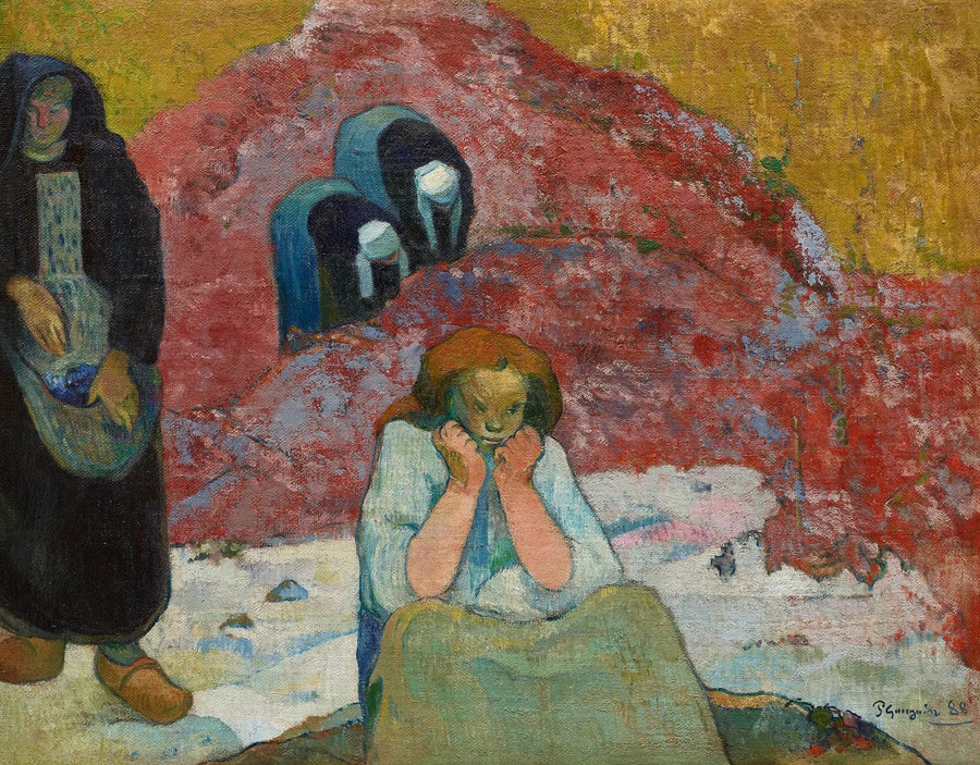 Vendemmie ad Arles o Miserie umane - Paul Gauguin