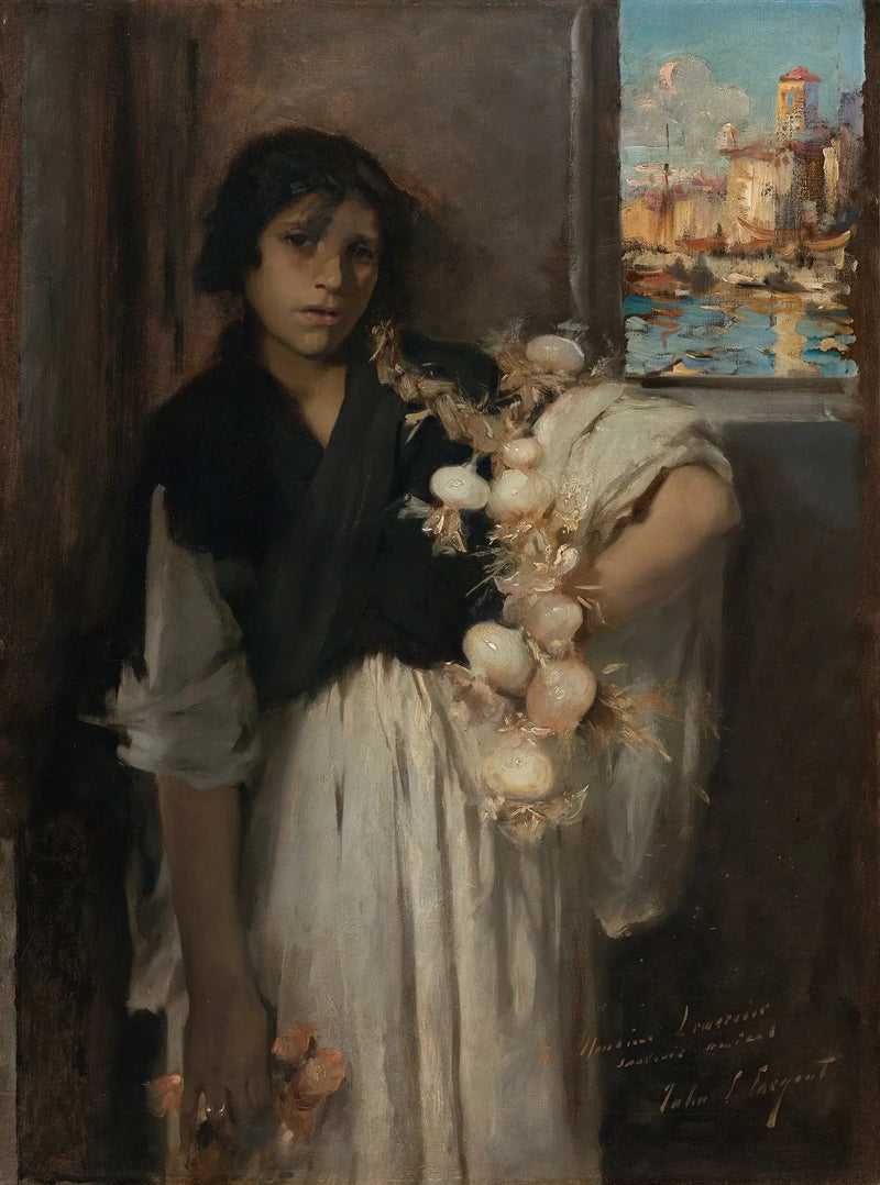 Venditore di cipolle veneziano - John Singer Sargent