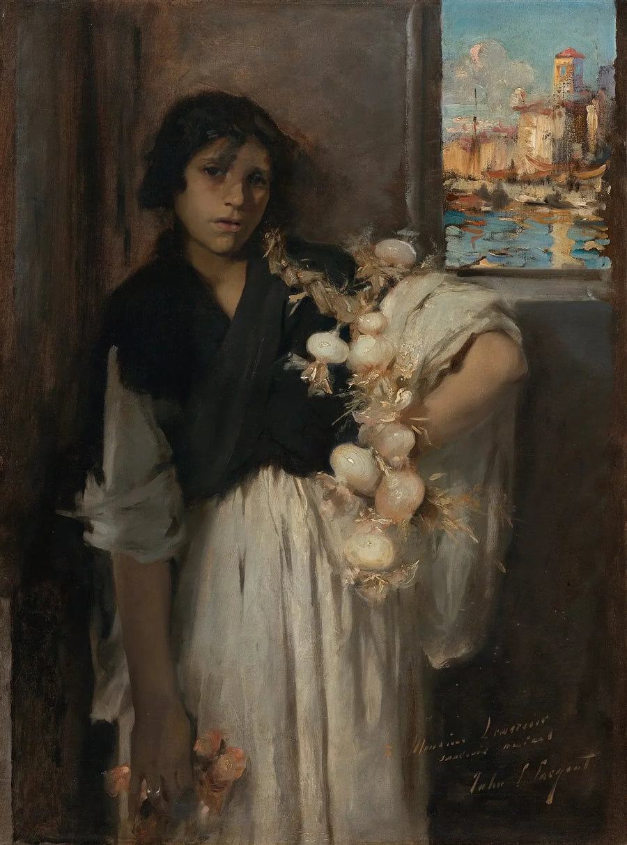 Venditore di cipolle veneziano - John Singer Sargent
