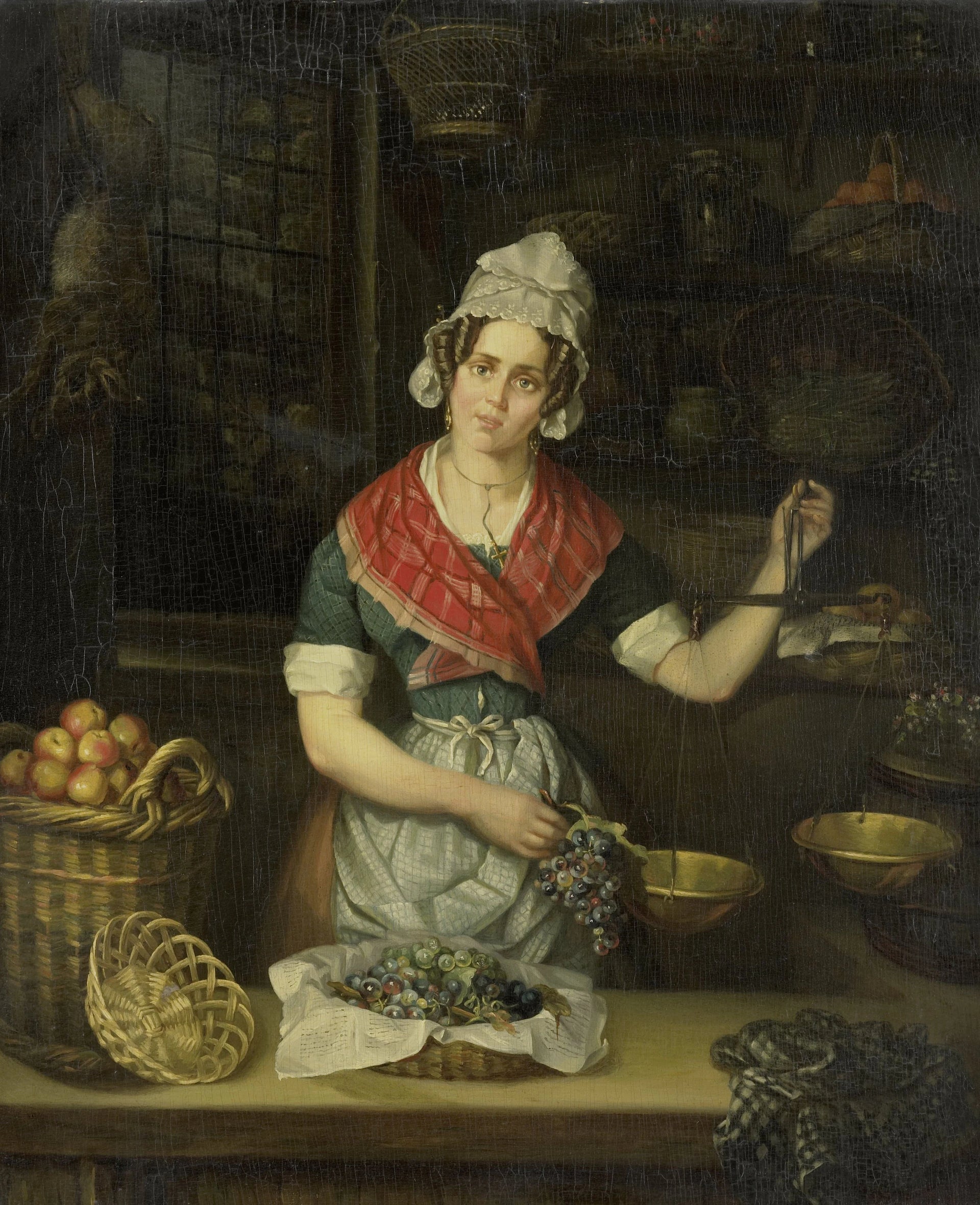 Le vendeur de fruits - Henrietta Christina Temminck
