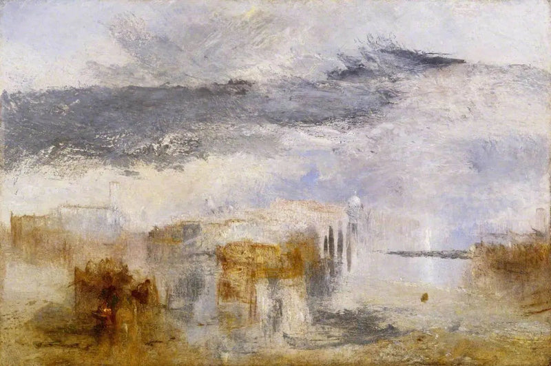 Venezia - Tramonto, un Pescatore - J. M. W. Turner