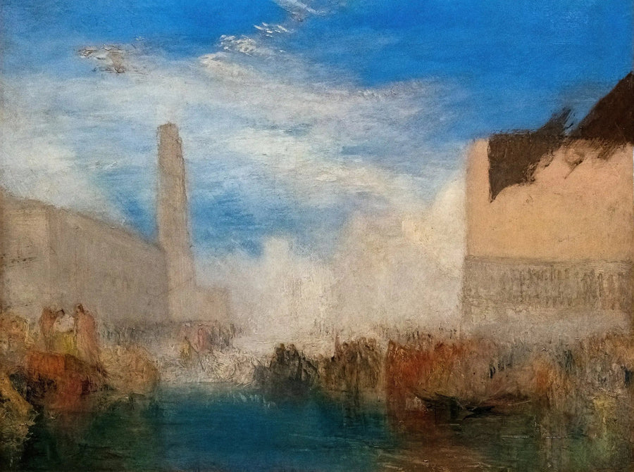 Venezia, la Piazzetta con la Cerimonia del Doge che Sposa il Mare - J. M. W. Turner
