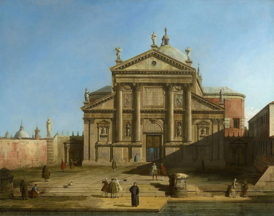 Venezia: Capriccio di San Giorgio Maggiore - Canaletto