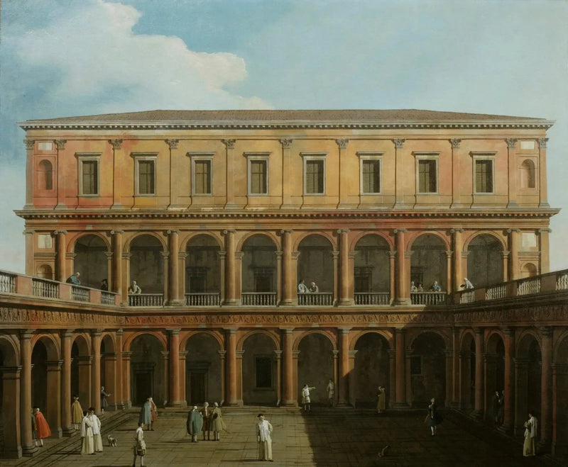 Venezia: capriccio del monastero dei canonici di San Giovanni in Laterano - Canaletto