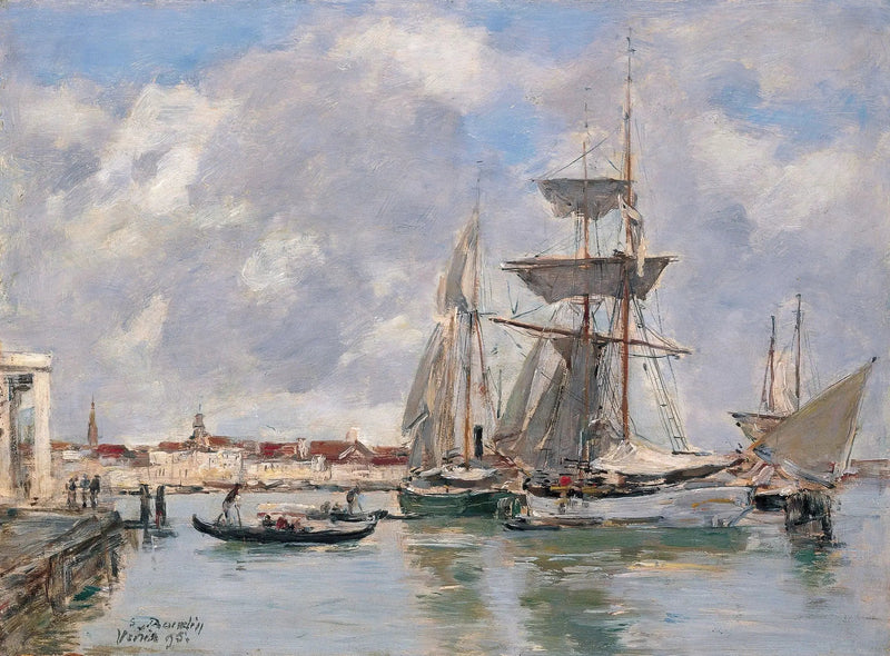 Venezia. Gran Canale - Eugène Boudin