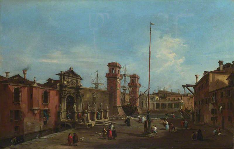 Venezia : L'Arsenale - Francesco Guardi