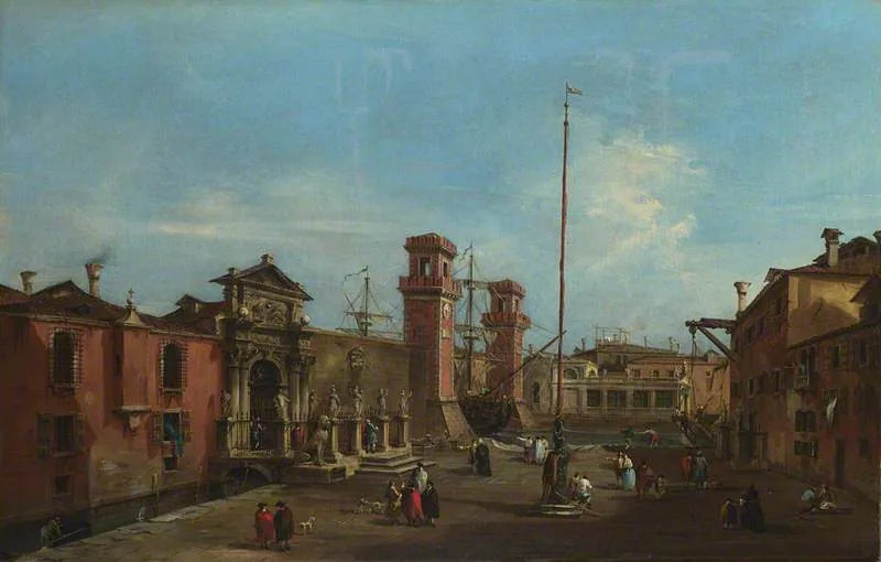 Venezia : L'Arsenale - Francesco Guardi