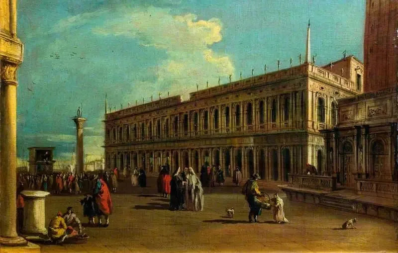 Venezia : La Piazzetta - Canaletto