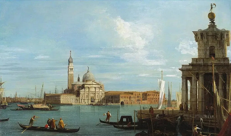 Venezia: la punta della Dogana e San Giorgio Maggiore - Canaletto
