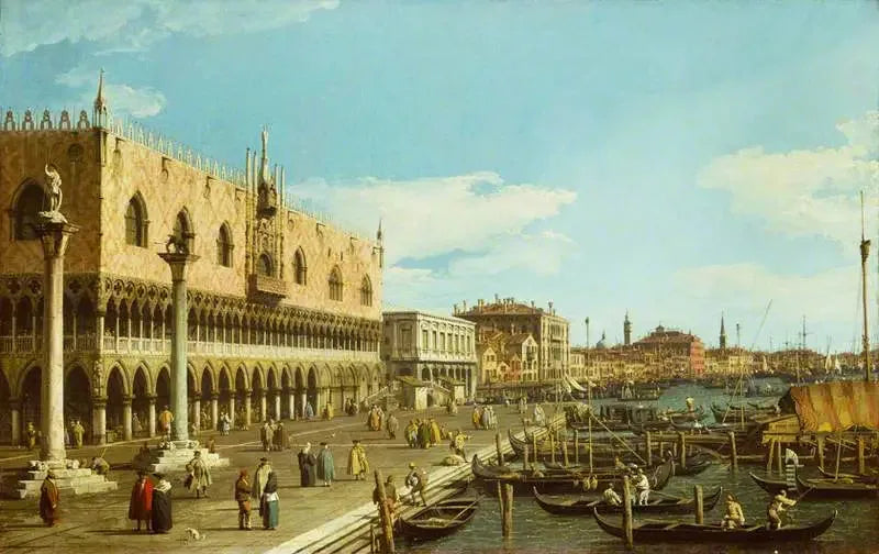 Venezia: la Riva degli Schiavoni - Canaletto