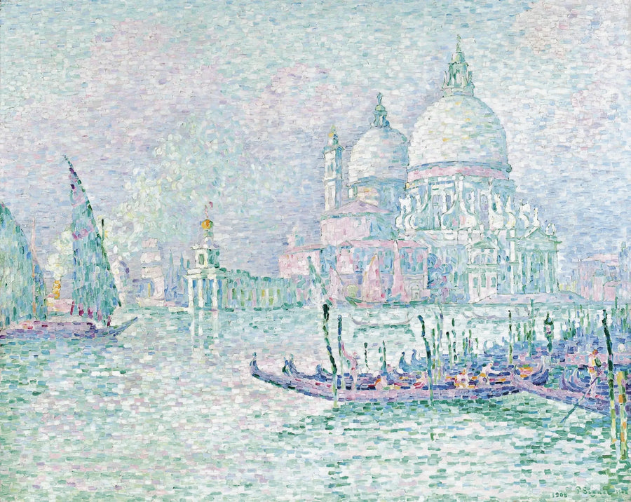 Venezia. la Salute. Verde - Paul Signac