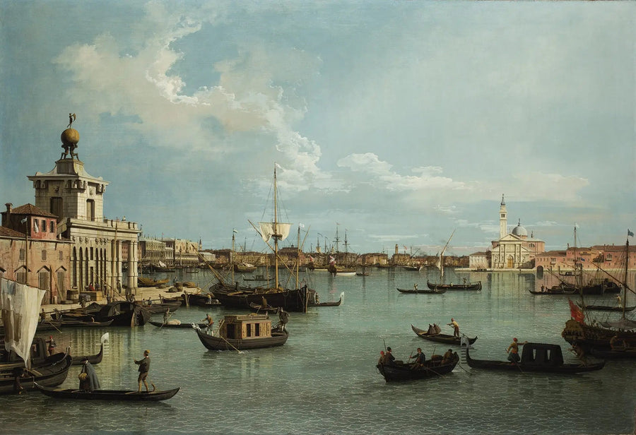 Venezia: il bacino di San Marco dal canale della Giudecca - Canaletto