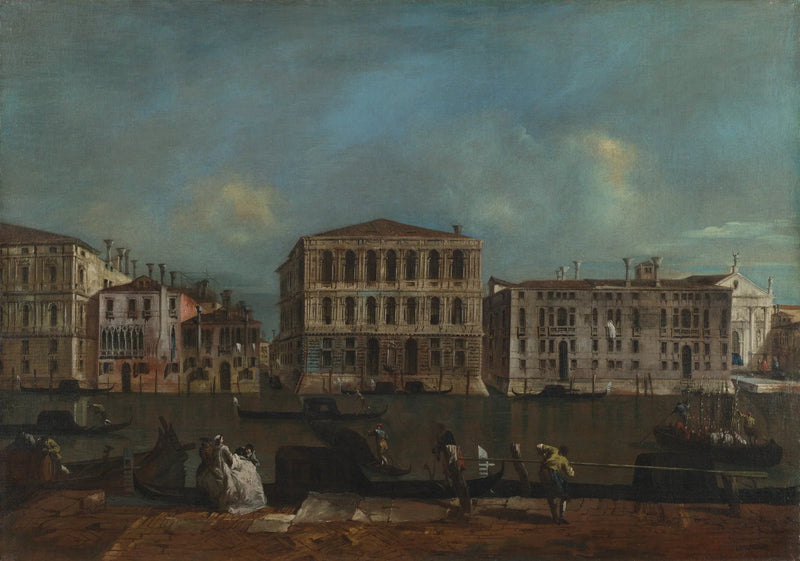 Venezia: Il Grande Canale con il Palazzo Pesaro - Francesco Guardi
