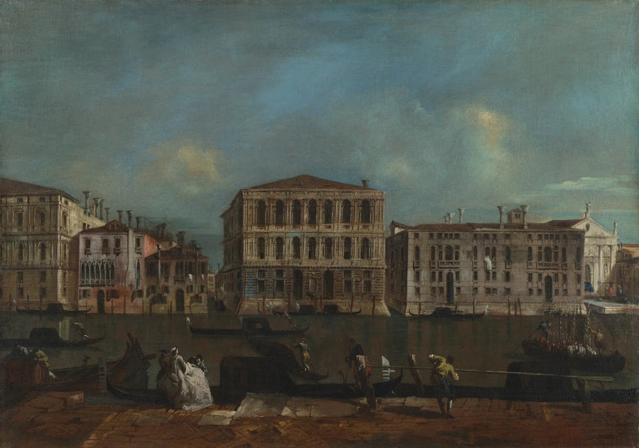 Venezia: Il Grande Canale con il Palazzo Pesaro - Francesco Guardi