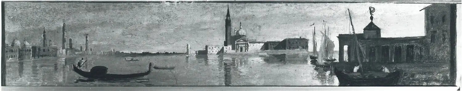 Venise le Grand Canal - Jean-Baptiste Camille Corot - Alpha Reproduction