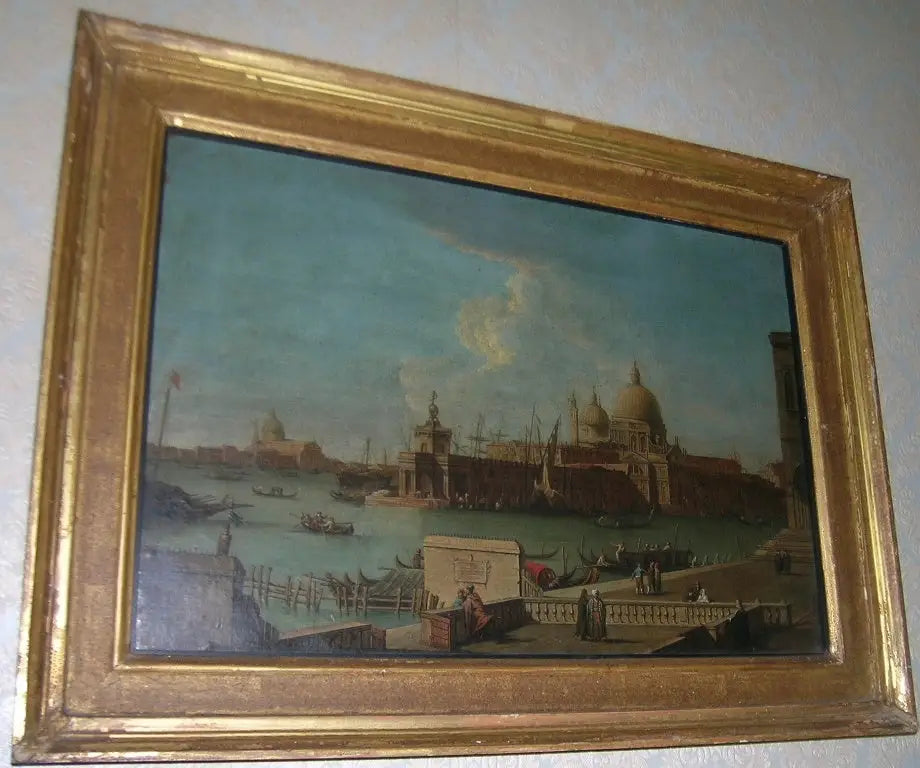 Venise: le Môle vers la Douane et Santa Maria della Salute - Canaletto - Alpha Reproduction