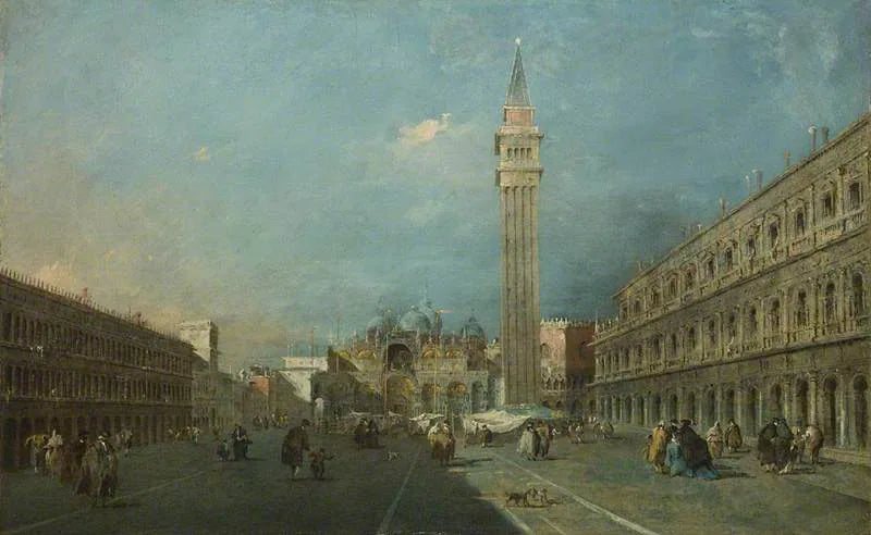 Venezia : Piazza San Marco - Francesco Guardi
