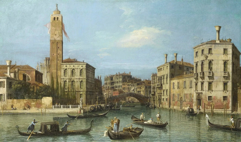 Venezia: San Geremia e la foce del Cannaregio - Canaletto