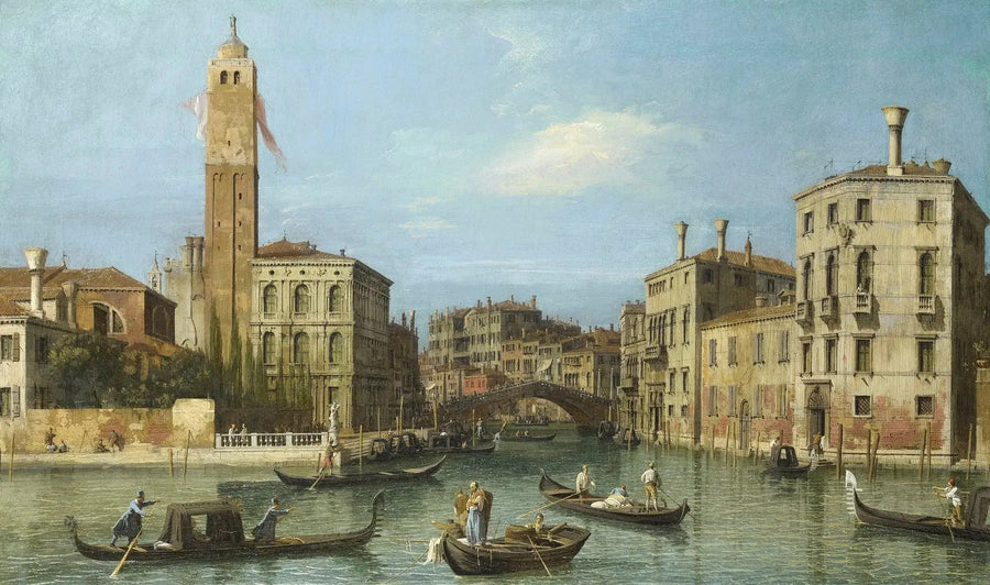 Venezia: San Geremia e la foce del Cannaregio - Canaletto