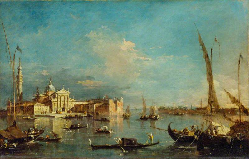 Venezia: San Giorgio Maggiore con la Giudecca - Francesco Guardi