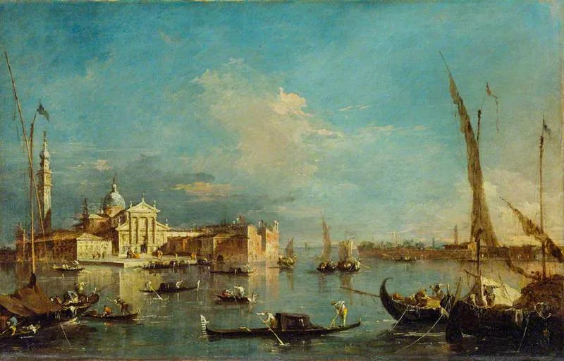 Venezia: San Giorgio Maggiore con la Giudecca - Francesco Guardi