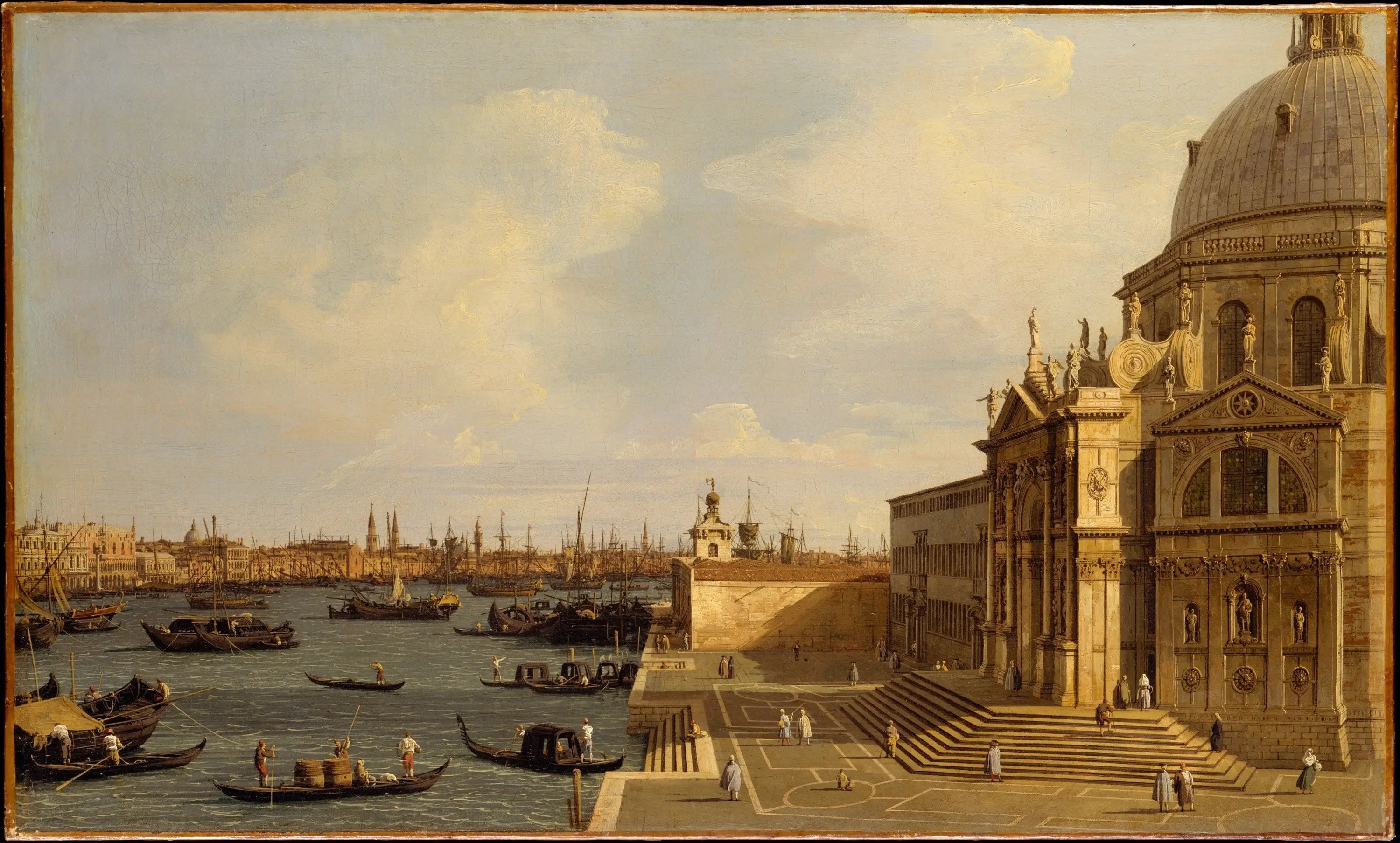 Venise: Santa Maria della Salute - Canaletto - Alpha Reproduction
