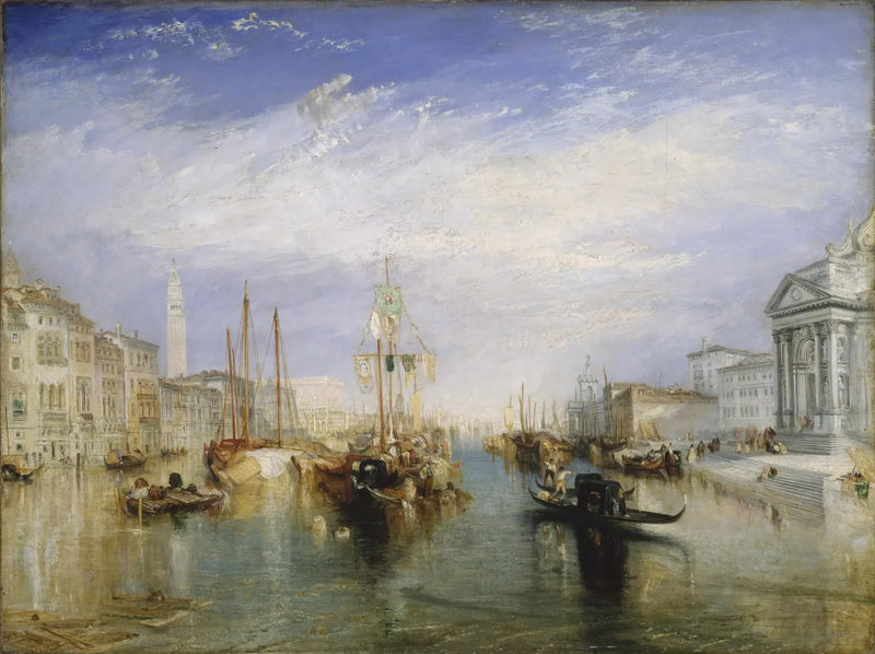 Venezia, vista dal portico della Madonna della Salute - J. M. W. Turner